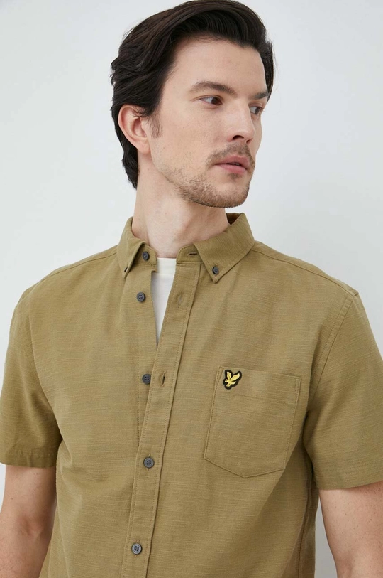 Lyle & Scott koszula bawełniana Męski