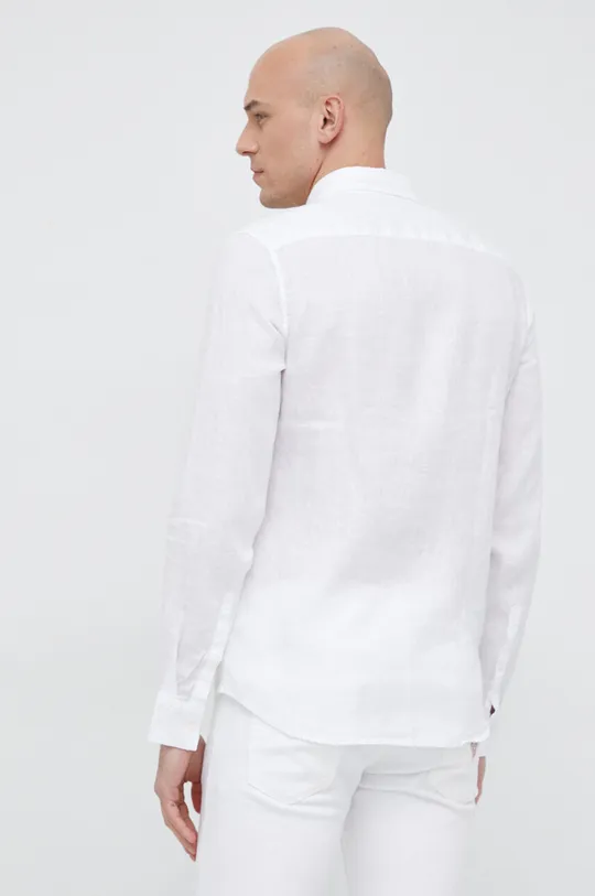 белый Льняная рубашка Michael Kors