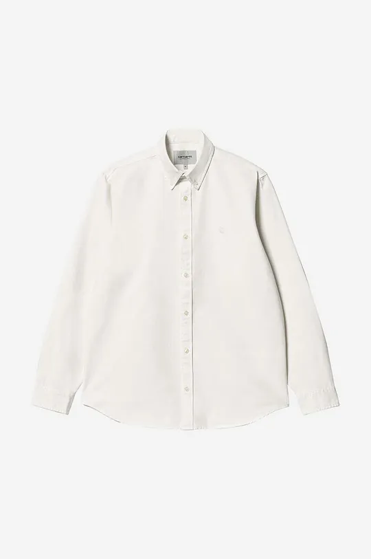 biały Carhartt WIP koszula bawełniana Bolton Shirt