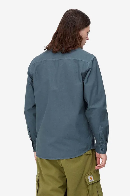 Carhartt WIP cămașă din bumbac Bolton Shirt 100% Bumbac