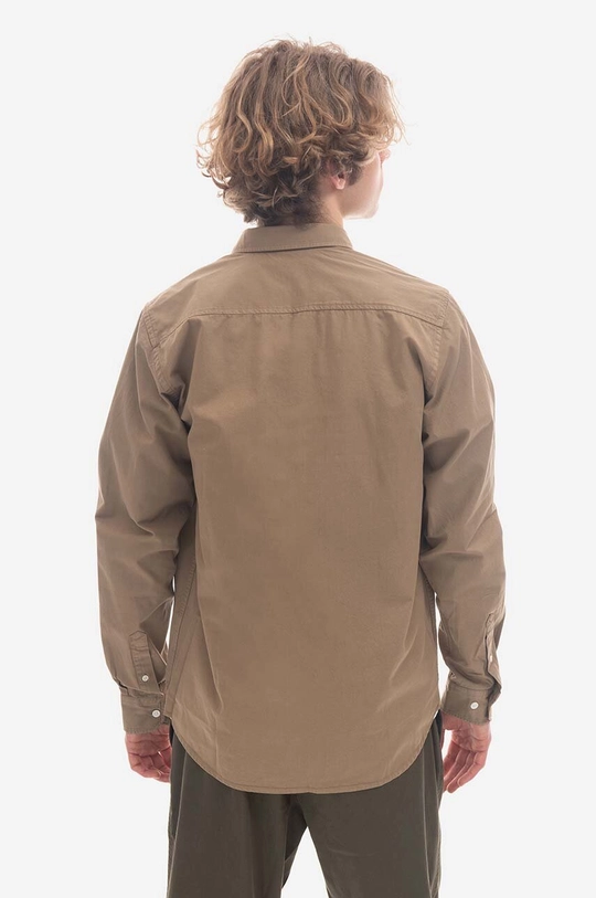 Norse Projects koszula bawełniana Anton Light Twill 100 % Bawełna