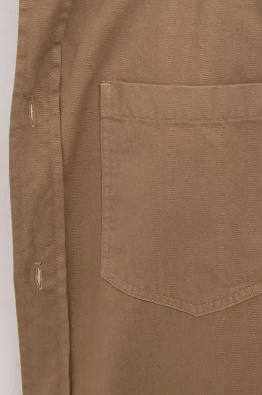 μπεζ Βαμβακερό πουκάμισο Norse Projects Anton Light Twill