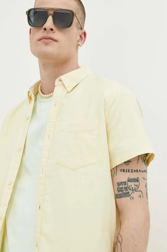 żółty Hollister Co. koszula Męski