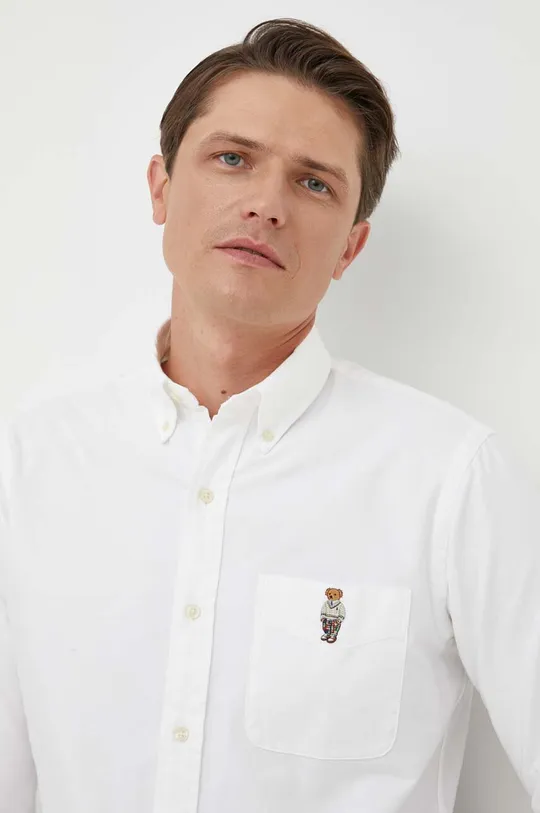 Βαμβακερό πουκάμισο Polo Ralph Lauren Ανδρικά