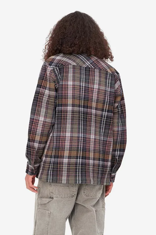 Carhartt WIP cămașă din bumbac Valmon Shirt maro