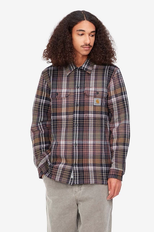 Carhartt WIP koszula bawełniana Valmon Shirt Męski