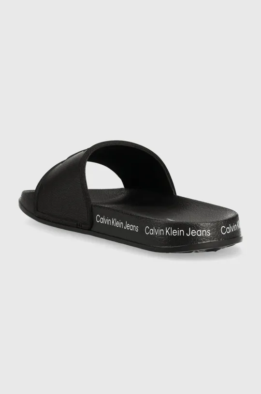 Παιδικές παντόφλες Calvin Klein Jeans  Πάνω μέρος: Υφαντικό υλικό Εσωτερικό: Συνθετικό ύφασμα, Υφαντικό υλικό Σόλα: Συνθετικό ύφασμα