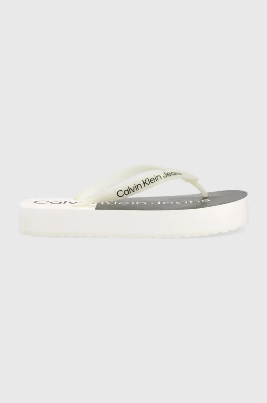 fehér Calvin Klein Jeans flip-flop BEACH SANDAL FLATFORM Női