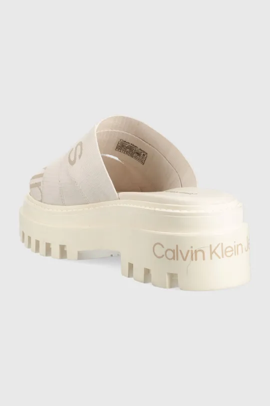 Шльопанці Calvin Klein Jeans TOOTHY COMBAT SANDAL WEBBING  Халяви: Текстильний матеріал Внутрішня частина: Синтетичний матеріал Підошва: Синтетичний матеріал