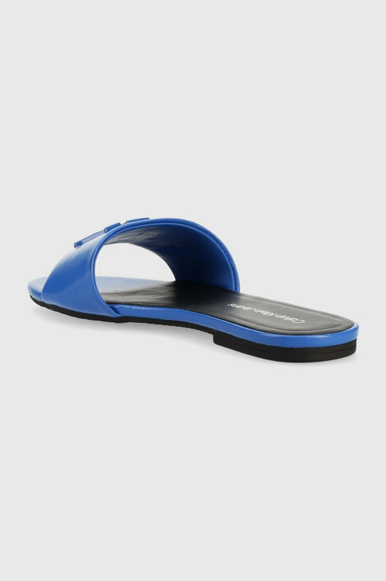 Δερμάτινες παντόφλες Calvin Klein Jeans FLAT SANDAL STRAP HW  Πάνω μέρος: Φυσικό δέρμα Εσωτερικό: Συνθετικό ύφασμα, Φυσικό δέρμα Σόλα: Συνθετικό ύφασμα