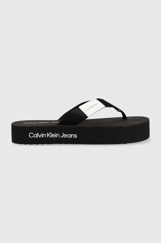 crna Japanke Calvin Klein Jeans FLATFORM FLIPFLOP Ženski