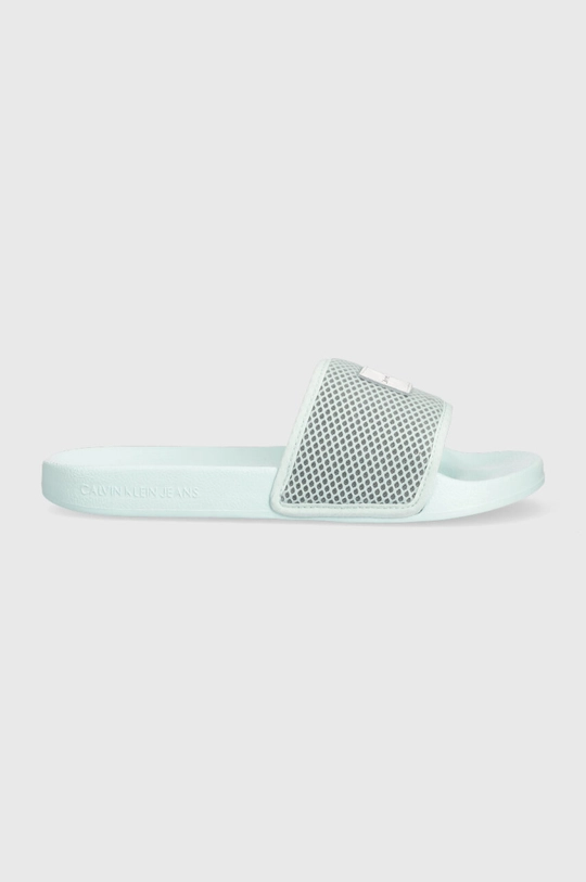 зелёный Шлепанцы Calvin Klein Jeans SLIDE BADGE WN Женский