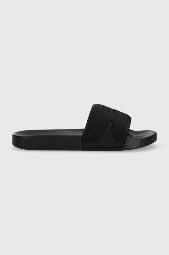 μαύρο Παντόφλες Calvin Klein Jeans SLIDE HIGH/LOW FREQUENCY WN Γυναικεία