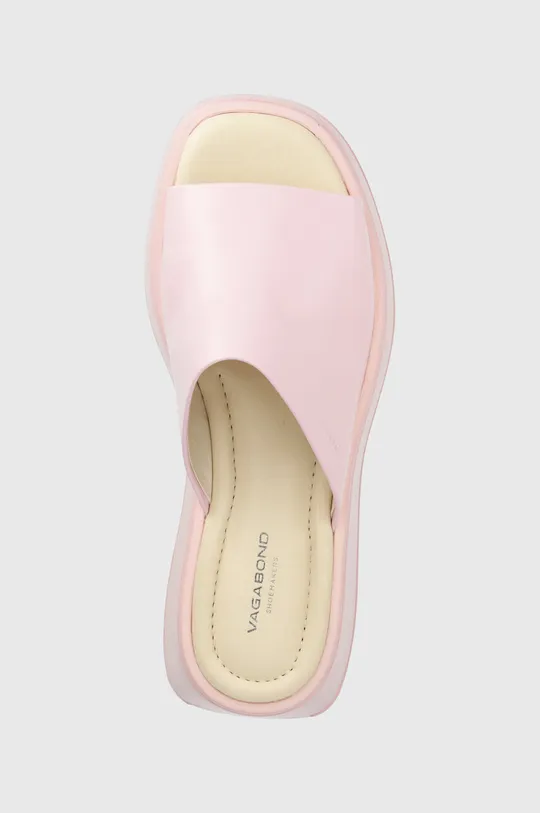 rózsaszín Vagabond Shoemakers bőr papucs COURTNEY
