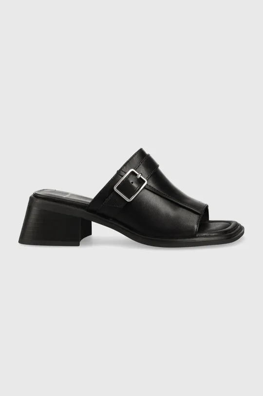 μαύρο Δερμάτινες παντόφλες Vagabond Shoemakers Shoemakers INES Γυναικεία