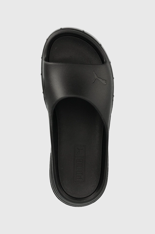 black Puma sliders Mayze Stack Injex