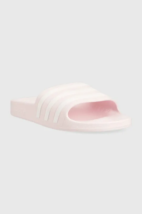 adidas klapki różowy