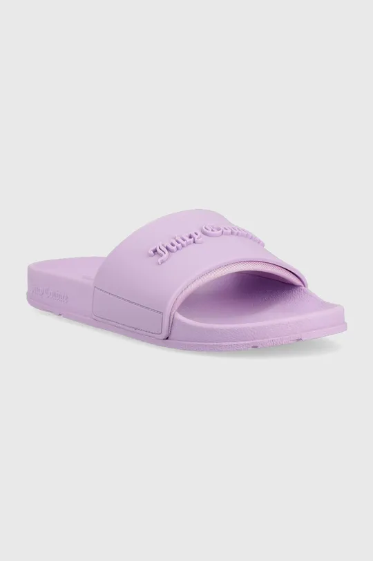Juicy Couture klapki fioletowy