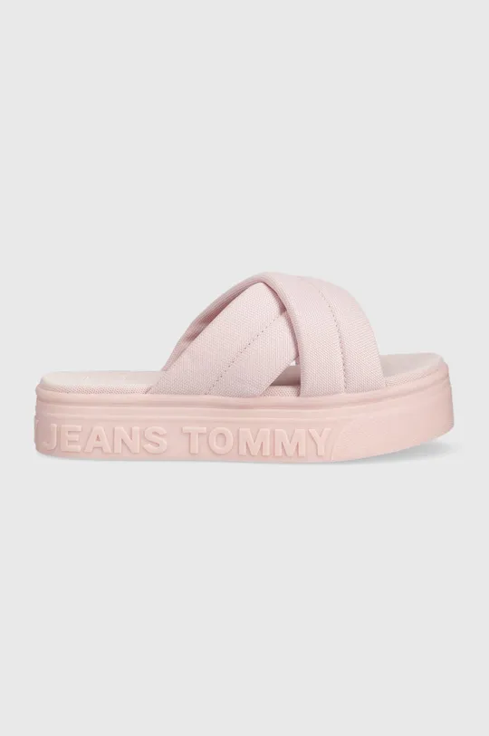 rózsaszín Tommy Jeans papucs Női
