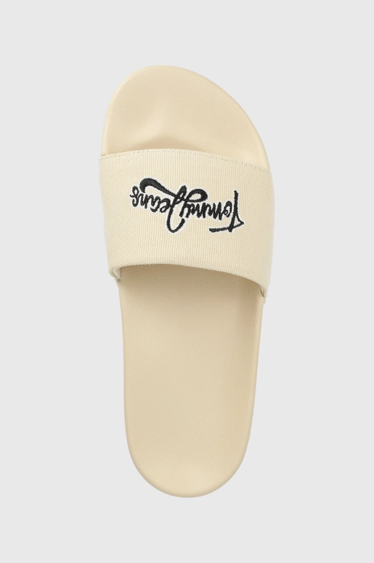 бежевый Шлепанцы Tommy Jeans GRAPHIC POOL SLIDE