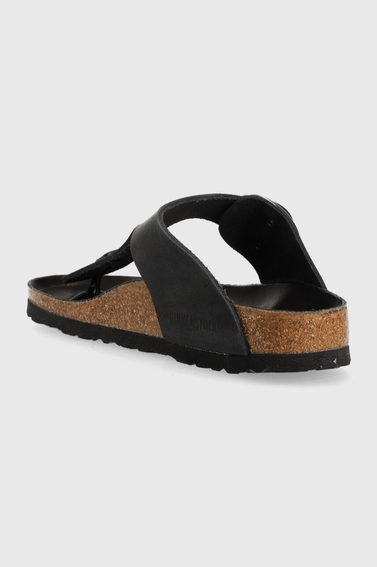 Birkenstock japonke iz semiša Gizeh Big Buckle <p> Zunanjost: Semiš usnje Notranjost: Naravno usnje Podplat: Sintetični material</p>