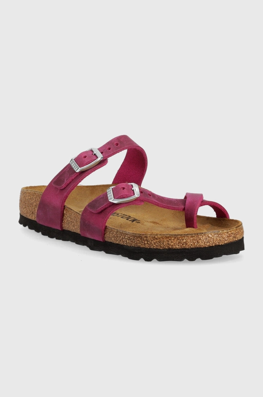 Natikači iz semiša Birkenstock Mayari vijolična