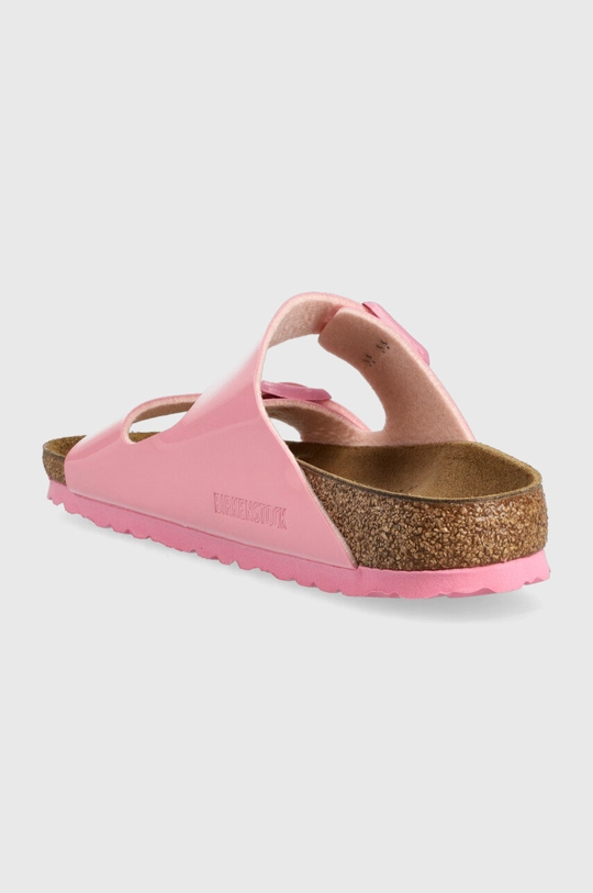 Birkenstock sliders Arizona  Uppers: Synthetic material Inside: Textile material, Natural leather Outsole: Synthetic material