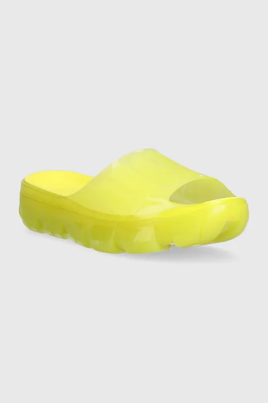 Шльопанці UGG Jella Clear Slide жовтий