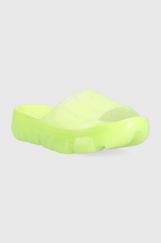 Παντόφλες UGG Jella Clear Slide πράσινο