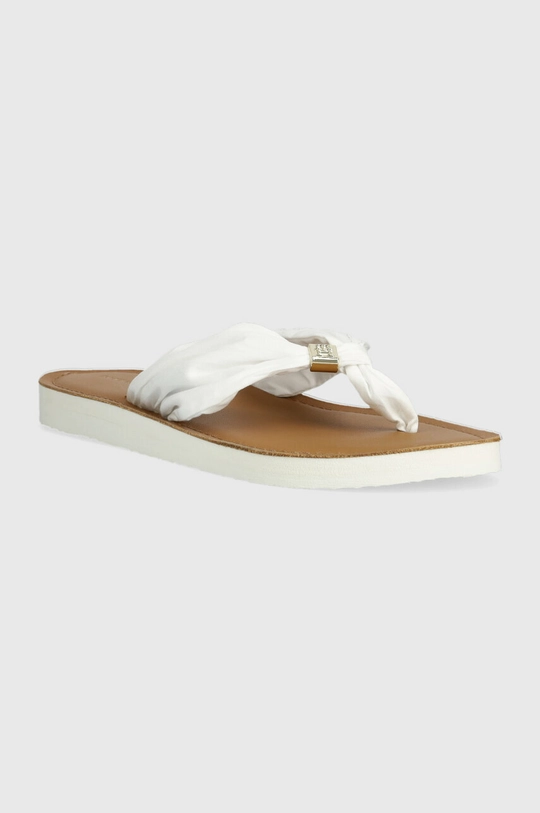 Žabky Tommy Hilfiger TH ELEVATED BEACH SANDAL biela