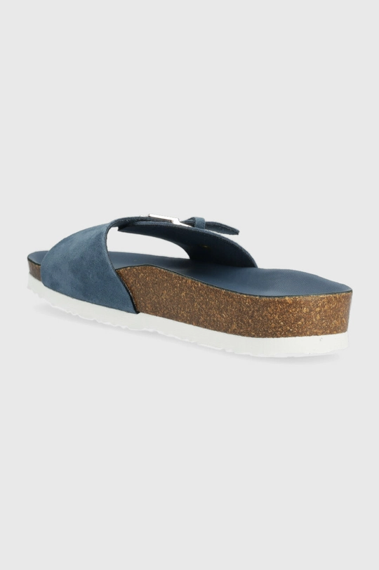 Tommy Hilfiger klapki zamszowe TH MULE SANDAL SUEDE Cholewka: Skóra zamszowa, Wnętrze: Materiał tekstylny, Skóra naturalna, Podeszwa: Materiał syntetyczny