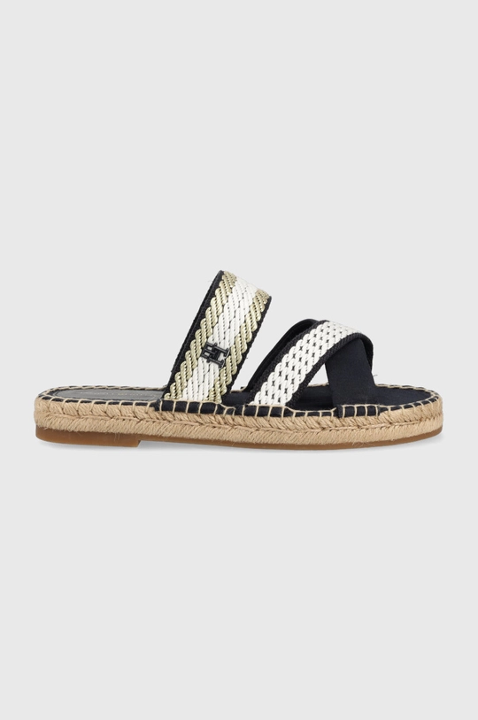 mornarsko plava Natikače Tommy Hilfiger GOLDEN WEBBING SANDAL Ženski