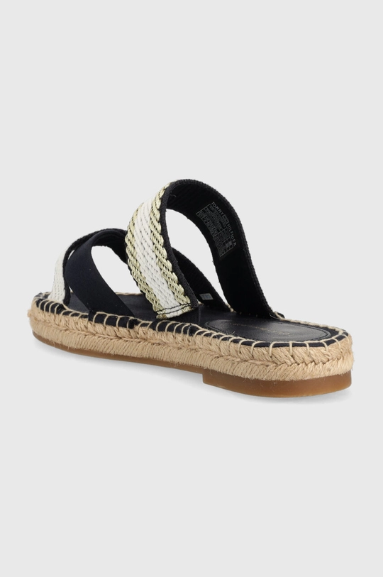 Tommy Hilfiger papucs GOLDEN WEBBING SANDAL  Szár: textil Belseje: textil Talp: szintetikus anyag