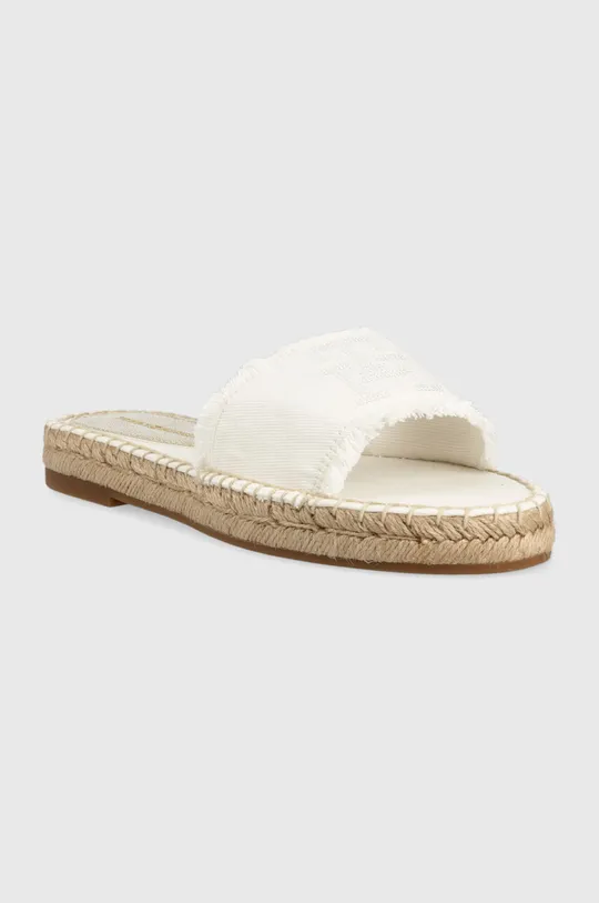 Natikače Tommy Hilfiger ECRU DENIM FLAT SANDAL bijela