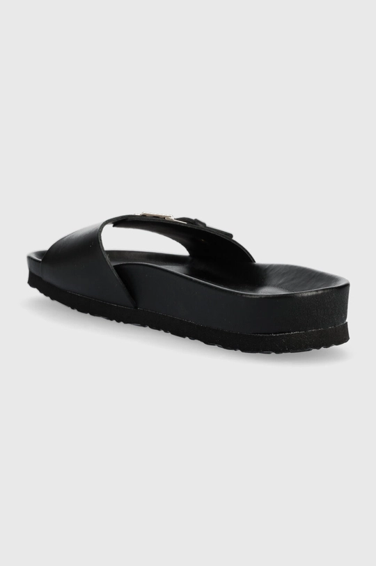 Usnjeni natikači Tommy Hilfiger TH MULE SANDAL LEATHER  Zunanjost: Naravno usnje Notranjost: Sintetični material Podplat: Sintetični material