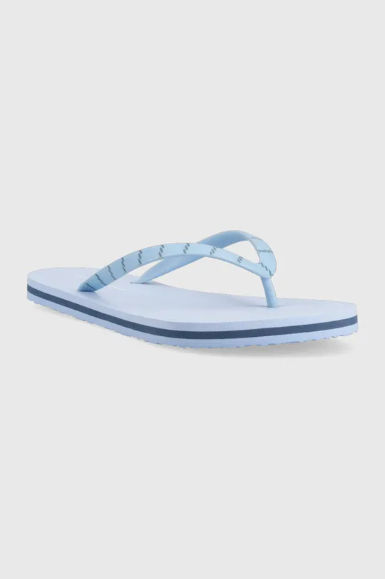 Tommy Hilfiger flip-flop TOMMY ESSENTIAL BEACH SANDAL kék