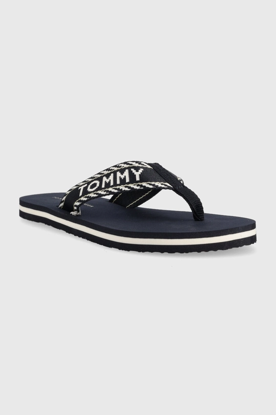 Žabky Tommy Hilfiger TOMMY WEBBING SANDAL tmavomodrá