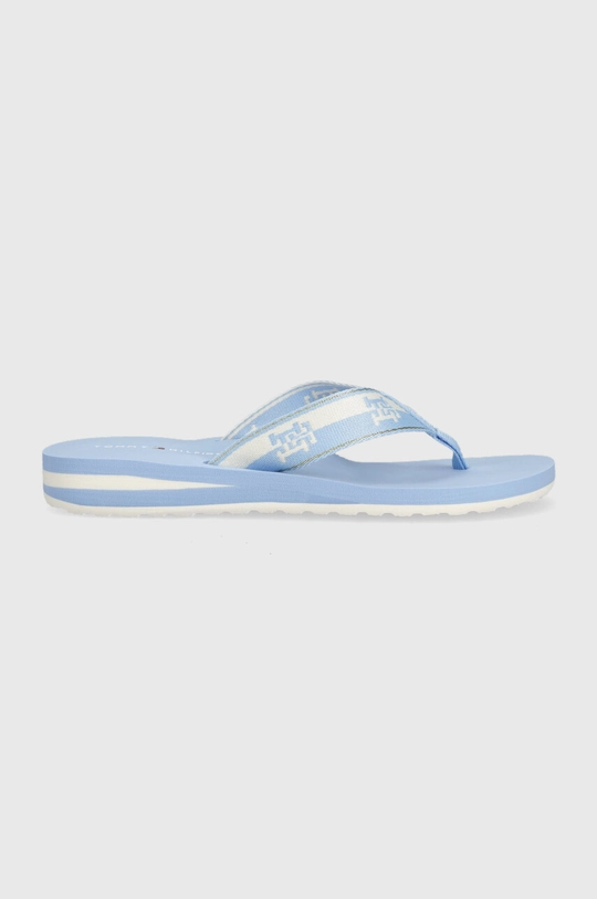 plava Japanke Tommy Hilfiger TH COLORBLOCK WEBBING SANDAL Ženski