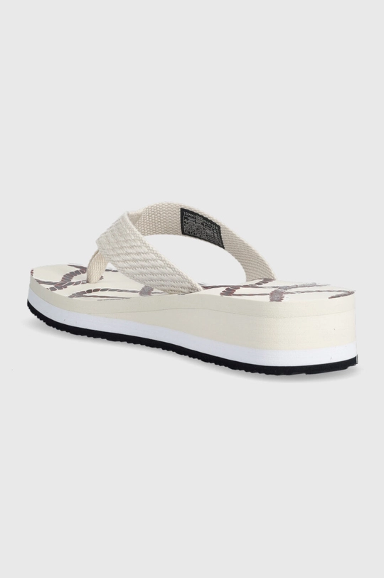 Japanke Tommy Hilfiger TOMMY ROPE M WEDGE SANDAL  Vanjski dio: Tekstilni materijal Unutrašnji dio: Sintetički materijal, Tekstilni materijal Potplat: Sintetički materijal