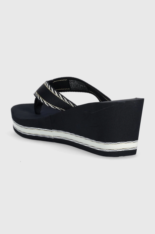 Σαγιονάρες Tommy Hilfiger TOMMY WEBBING H WEDGE SANDAL  Πάνω μέρος: Υφαντικό υλικό Εσωτερικό: Υφαντικό υλικό Σόλα: Συνθετικό ύφασμα