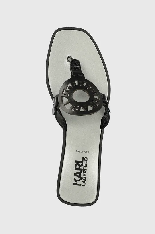 crna Kožne japanke Karl Lagerfeld SKOOT