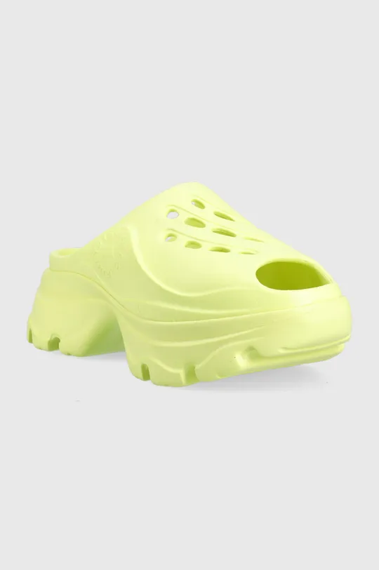 adidas by Stella McCartney klapki x Clog Frozen zielony