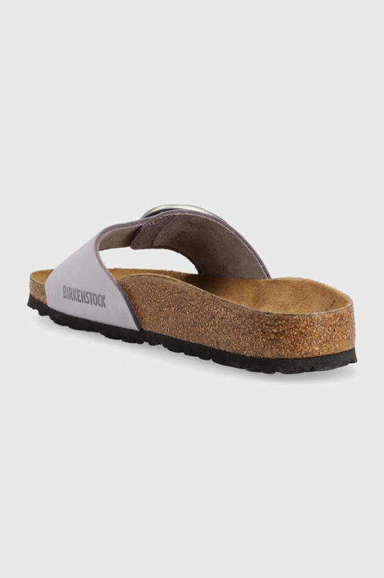 Замшевые шлепанцы Birkenstock Madrid Big Buckle  Голенище: Замша Внутренняя часть: Замша Подошва: Синтетический материал