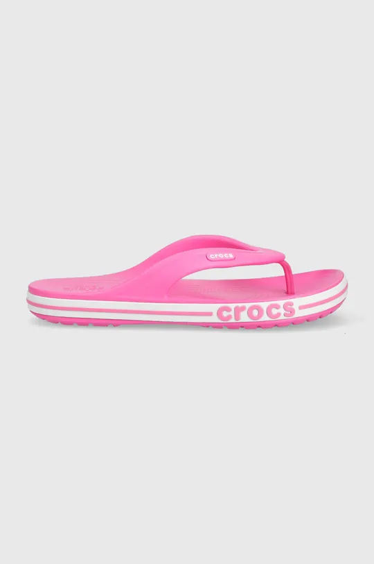 ροζ Σαγιονάρες Crocs Bayaband Flip Γυναικεία
