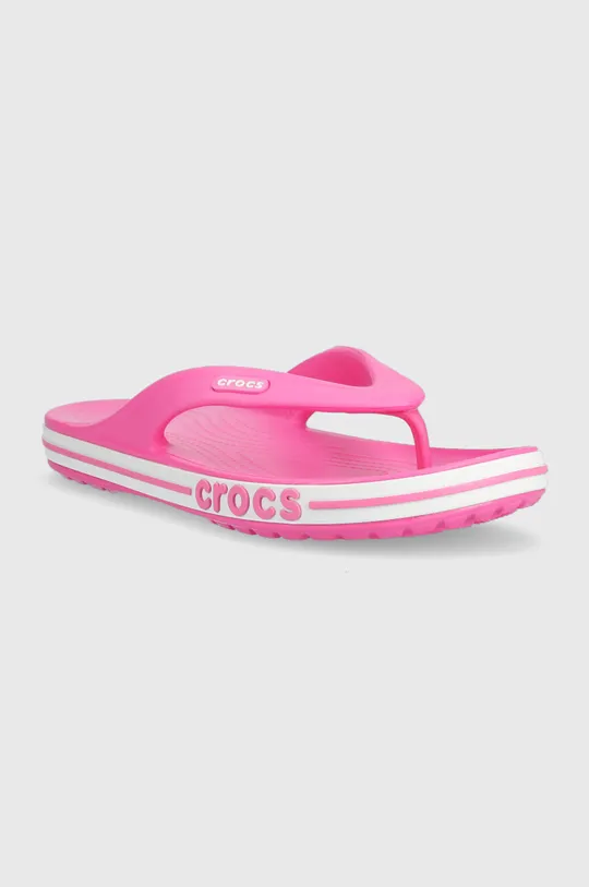 Σαγιονάρες Crocs Bayaband Flip ροζ