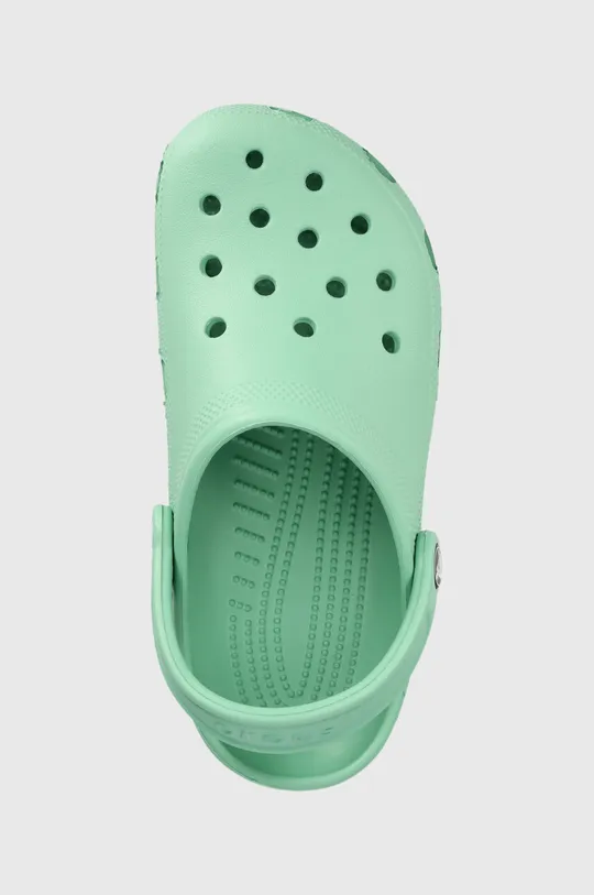 turquoise Crocs sliders Classic