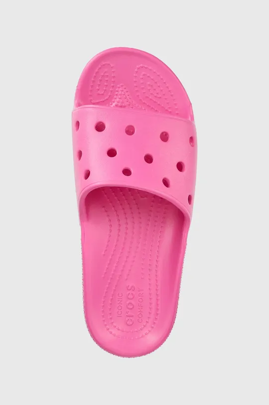 pink Crocs sliders Classic slide