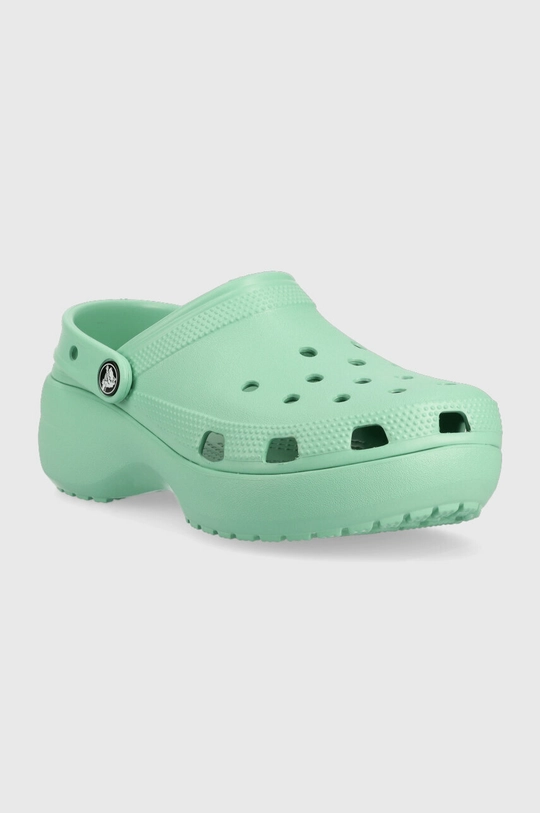 Шльопанці Crocs CLASSIC PLATFORM CLOG WOMEN бірюзовий