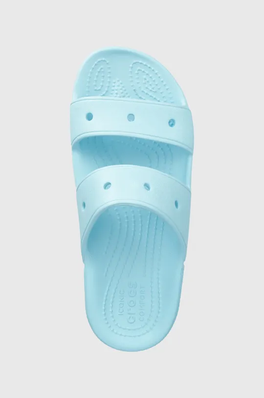 turquoise Crocs sliders Classic Sandal