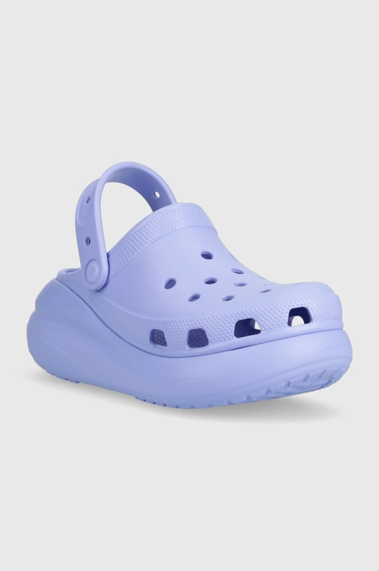 Šľapky Crocs Classic Crush Clog fialová